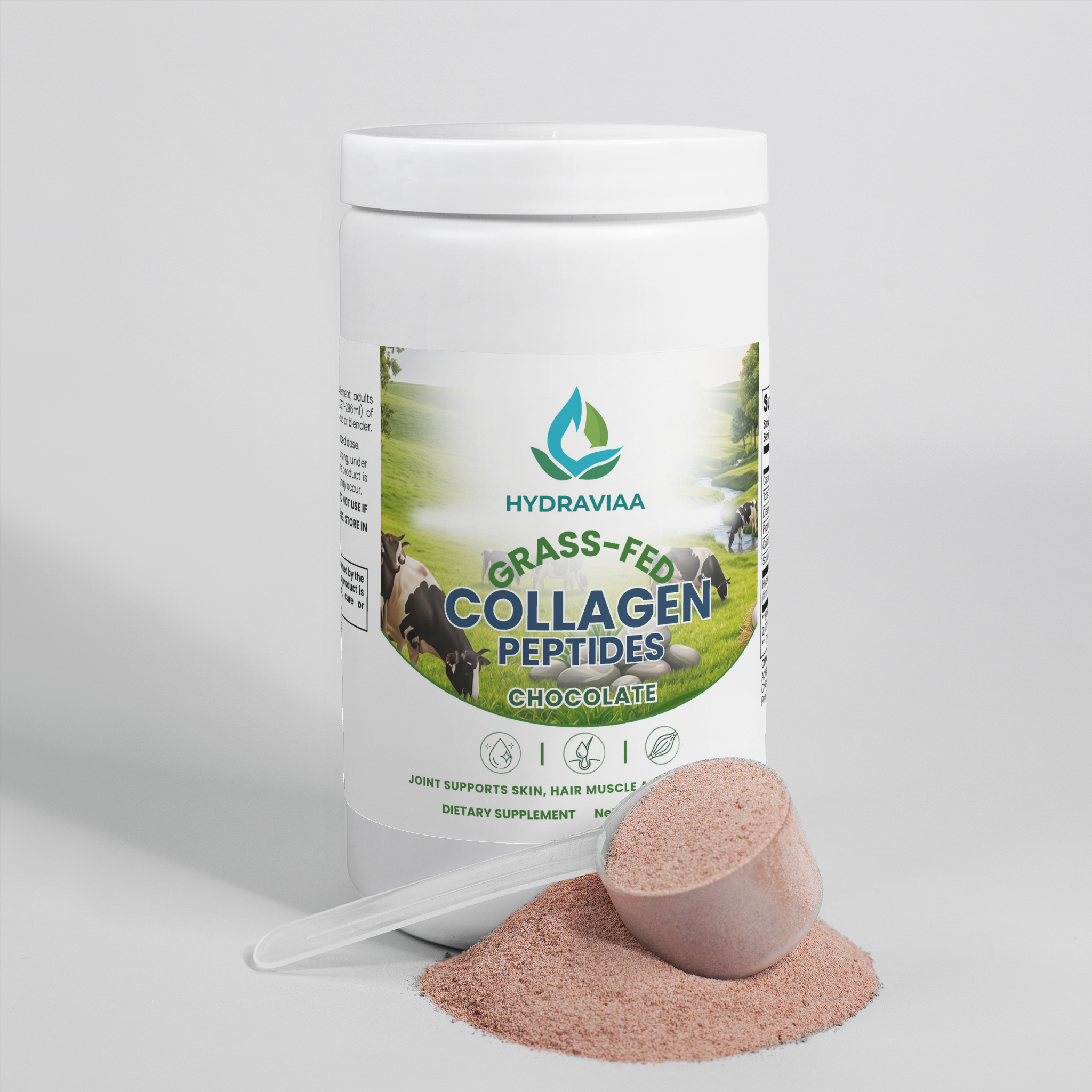 Grass-Fed Collagen Peptides Powder (Chocolate)