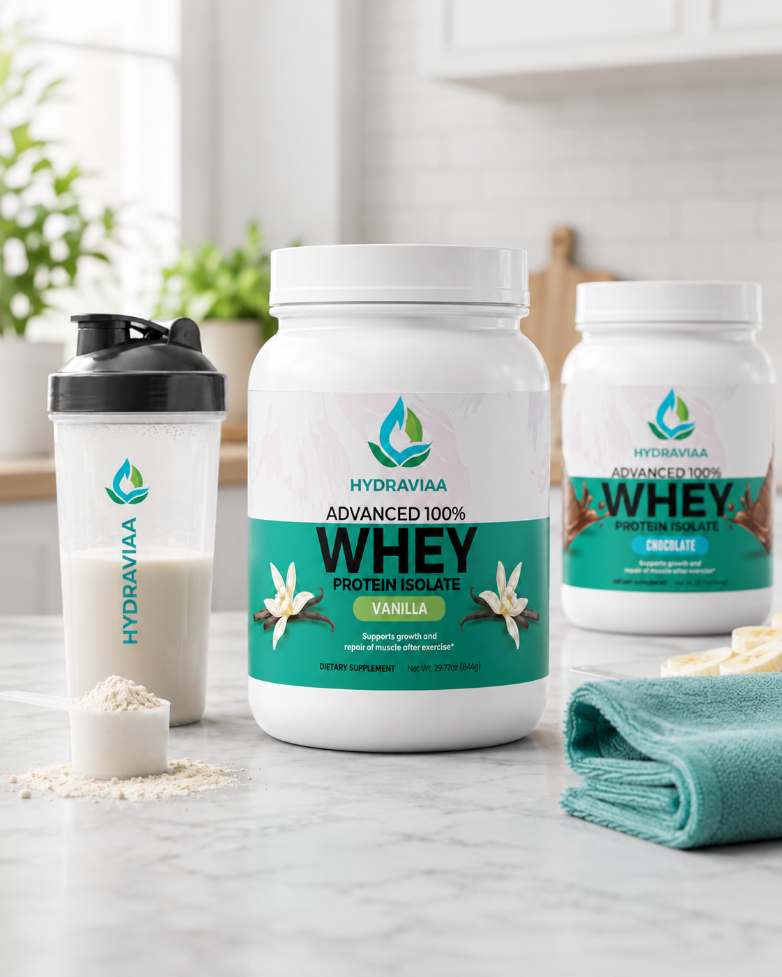 Advanced 100% Whey Protein Isolate (Vanilla)