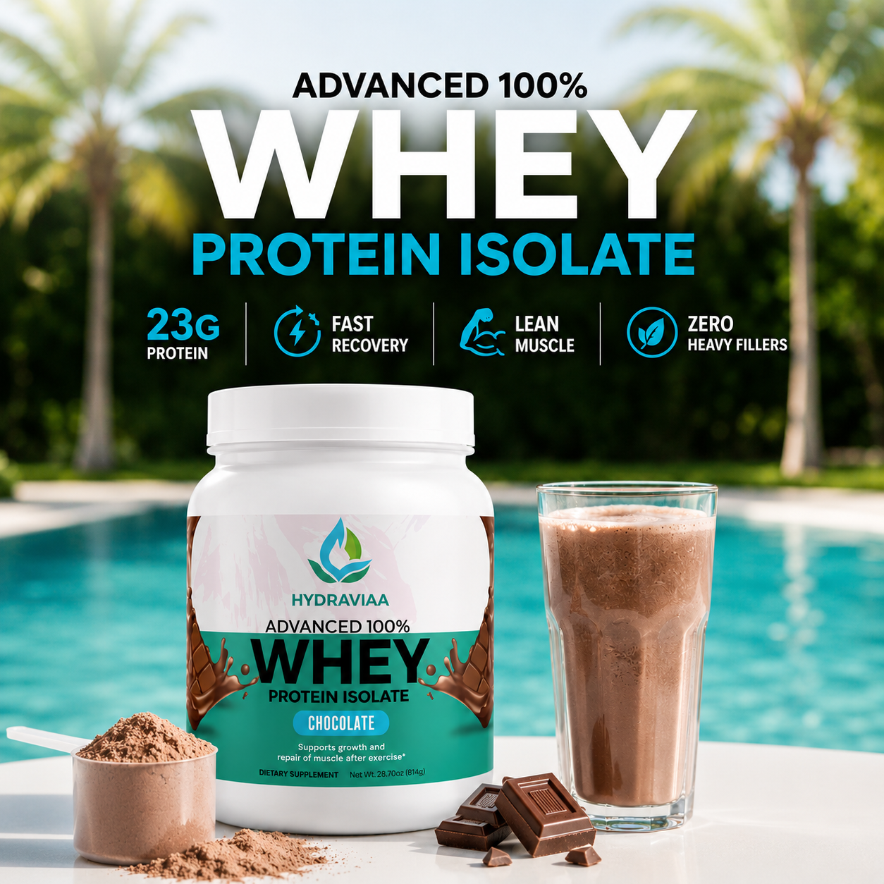 Advanced 100% Whey Protein Isolate (Chocolate)